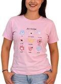 Camiseta Regular Joy Recipe ROSADO