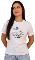 Camiseta Regular Like Mother Like Pup CRUDO