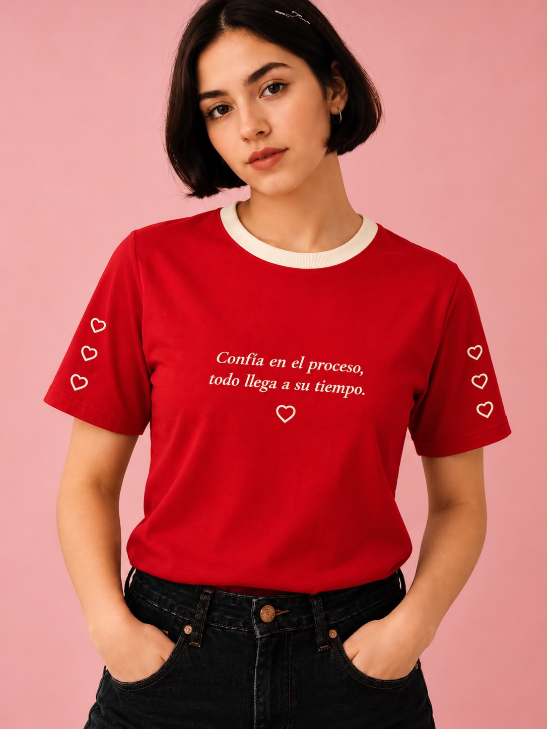 Camiseta Regular Confia En El Proceso
